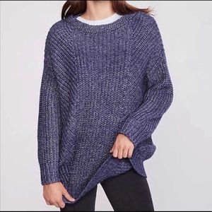 Lou & Grey Long Sleeve Chunky Knit Round Neck‎ Pullover Sweater